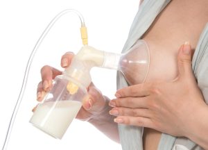 Breast pump flange fit